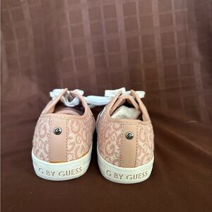 by GUESS Pink Logo Sneakers Women’s 8.5 | Monogram Casual Shoes